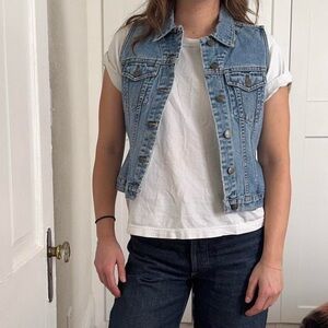 Vintage 90s The Territory Ahead Denim Vest